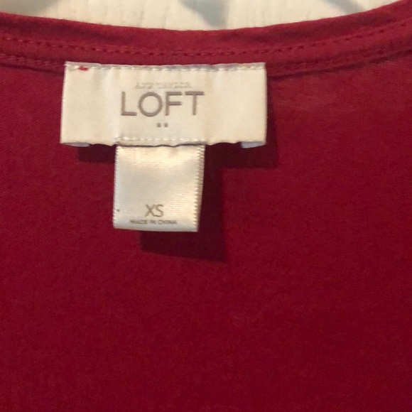 Loft XS red sequins tank - Picture 2 of 3